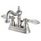 Kingston Brass KS1608WLL 4" Centerset Bathroom Faucet, Brushed Nickel KS1608WLL - alternate 1